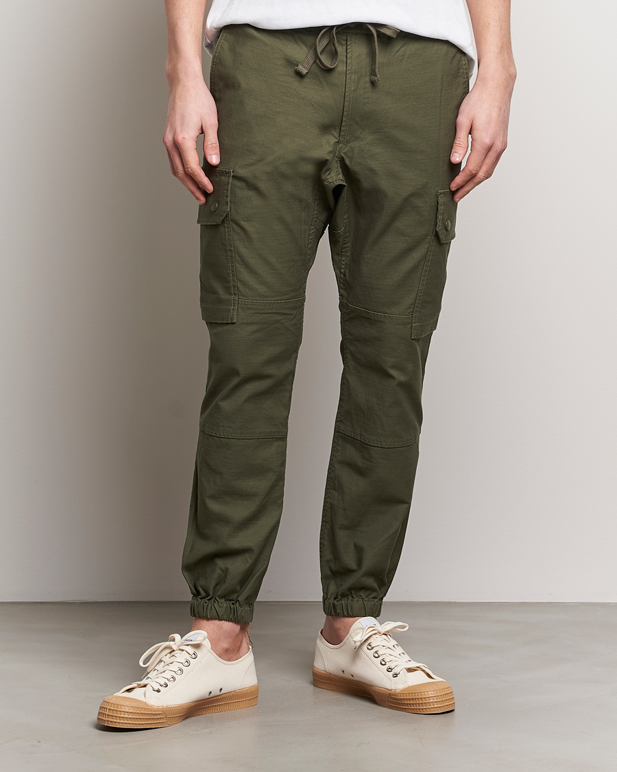 Mies | Housut | BEAMS PLUS | 6 Pocket Gym Pants Olive