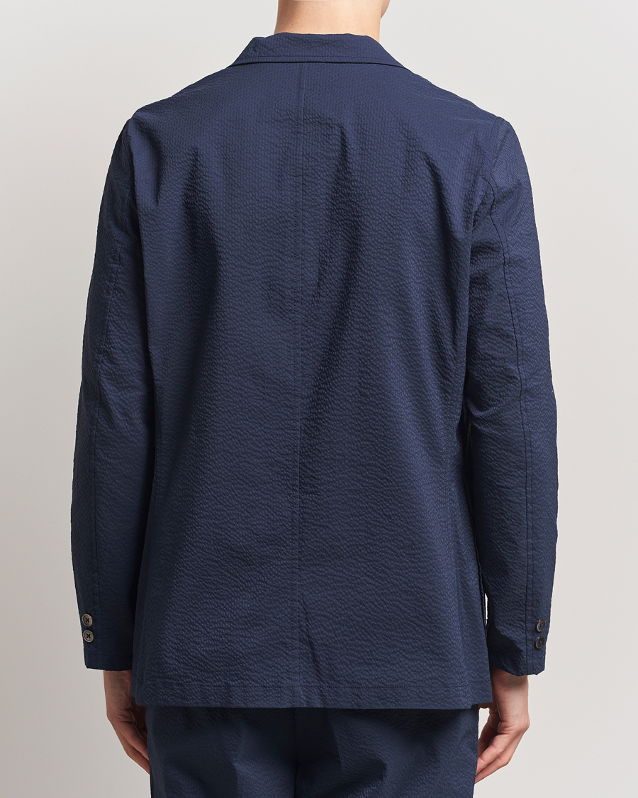 Mies | Pikkutakit | BEAMS PLUS | Seersucker Blazer Navy
