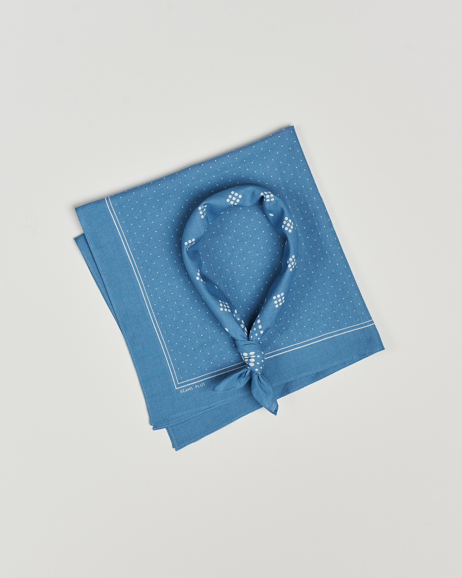 Mies | BEAMS PLUS 2-Pack Bandanas Sax Blue | BEAMS PLUS | 2-Pack Bandanas Sax Blue