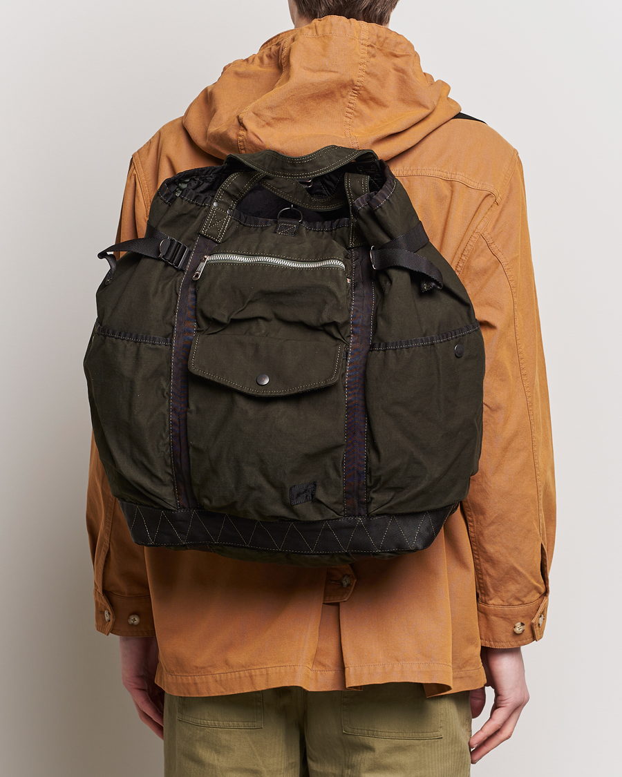 Mies | Laukut | Porter-Yoshida & Co. | Crag 2Way Rucksack Khaki