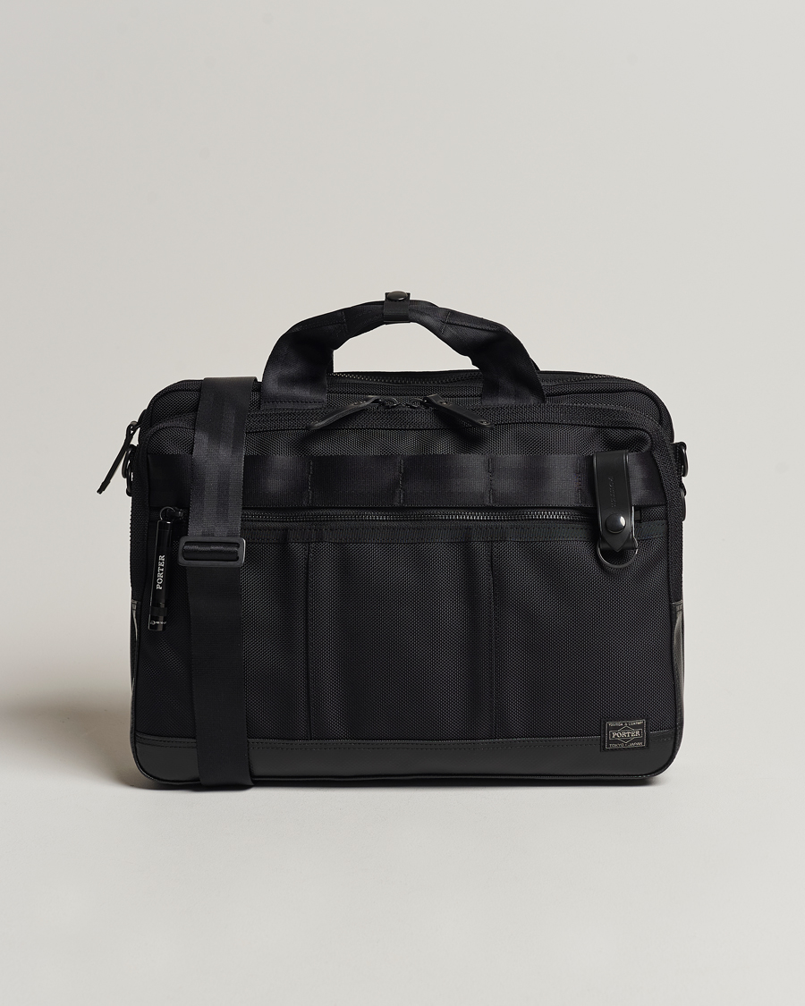 Mies | Laukut | Porter-Yoshida & Co. | Heat 2Way Briefcase Black