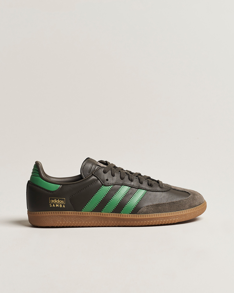 Mies | adidas Originals Samba OG Sneaker Brown/Green | adidas Originals | Samba OG Sneaker Brown/Green