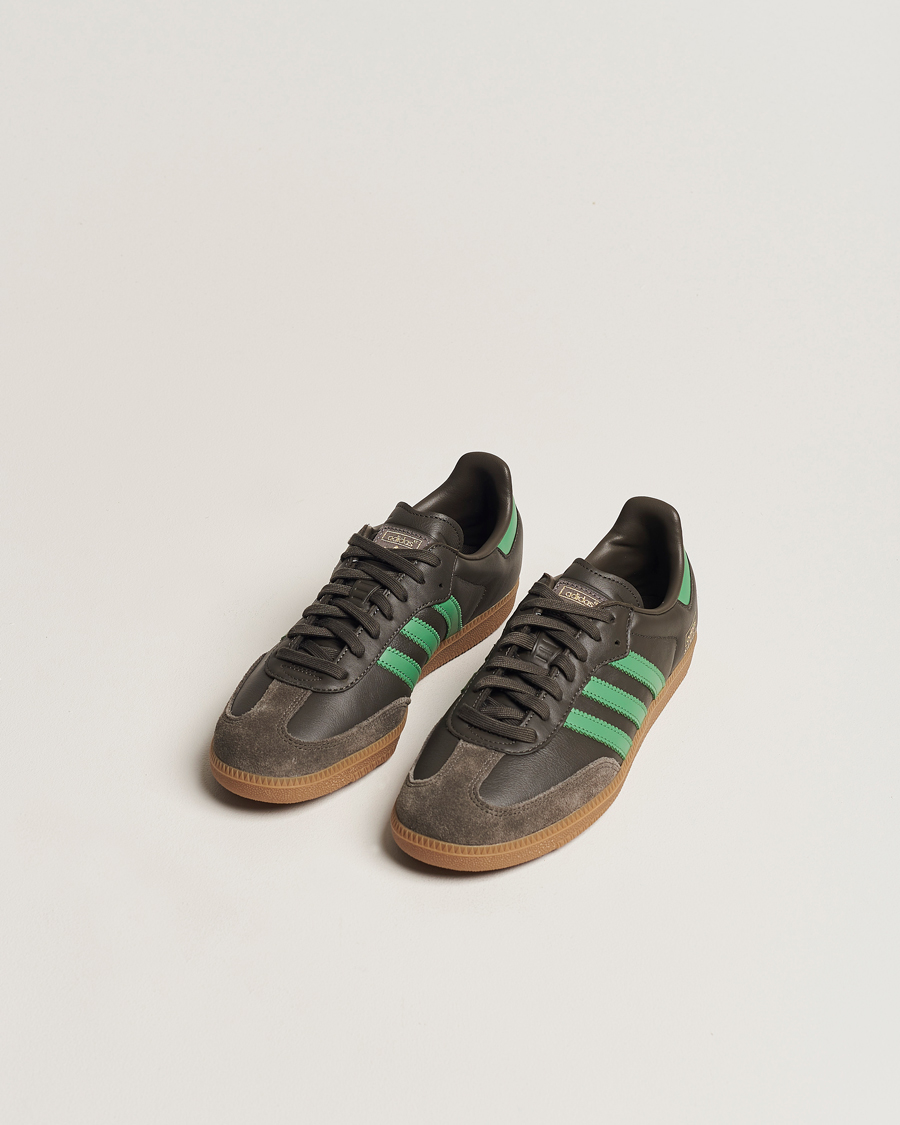 Mies | adidas Originals Samba OG Sneaker Brown/Green | adidas Originals | Samba OG Sneaker Brown/Green