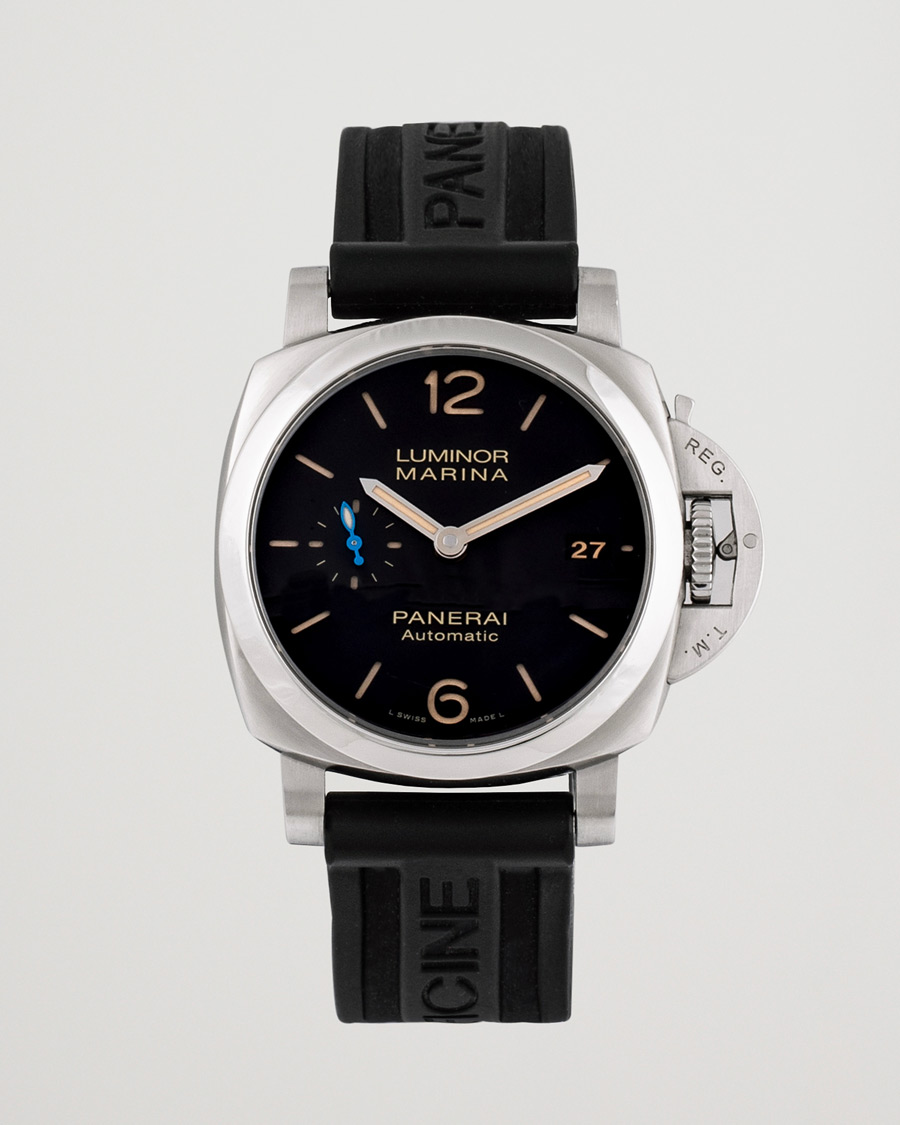 Mies | Panerai Pre-Owned Luminor 1950 42 Marina PAM01392 Silver | Panerai Pre-Owned | Luminor 1950 42 Marina PAM01392 Silver
