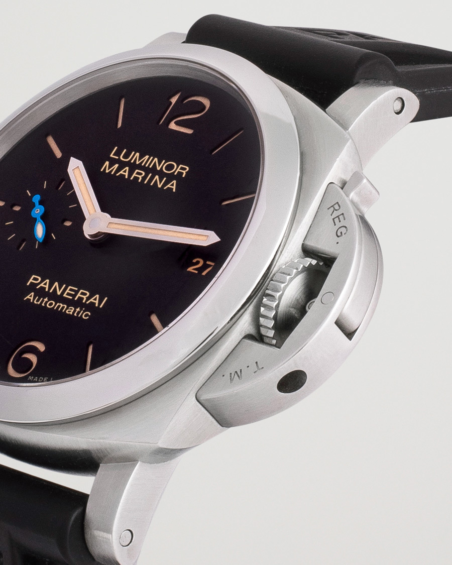 Mies | Panerai Pre-Owned Luminor 1950 42 Marina PAM01392 Silver | Panerai Pre-Owned | Luminor 1950 42 Marina PAM01392 Silver