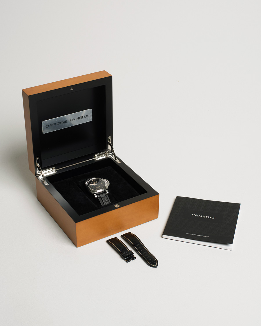 Mies | Panerai Pre-Owned Luminor 1950 42 Marina PAM01392 Silver | Panerai Pre-Owned | Luminor 1950 42 Marina PAM01392 Silver