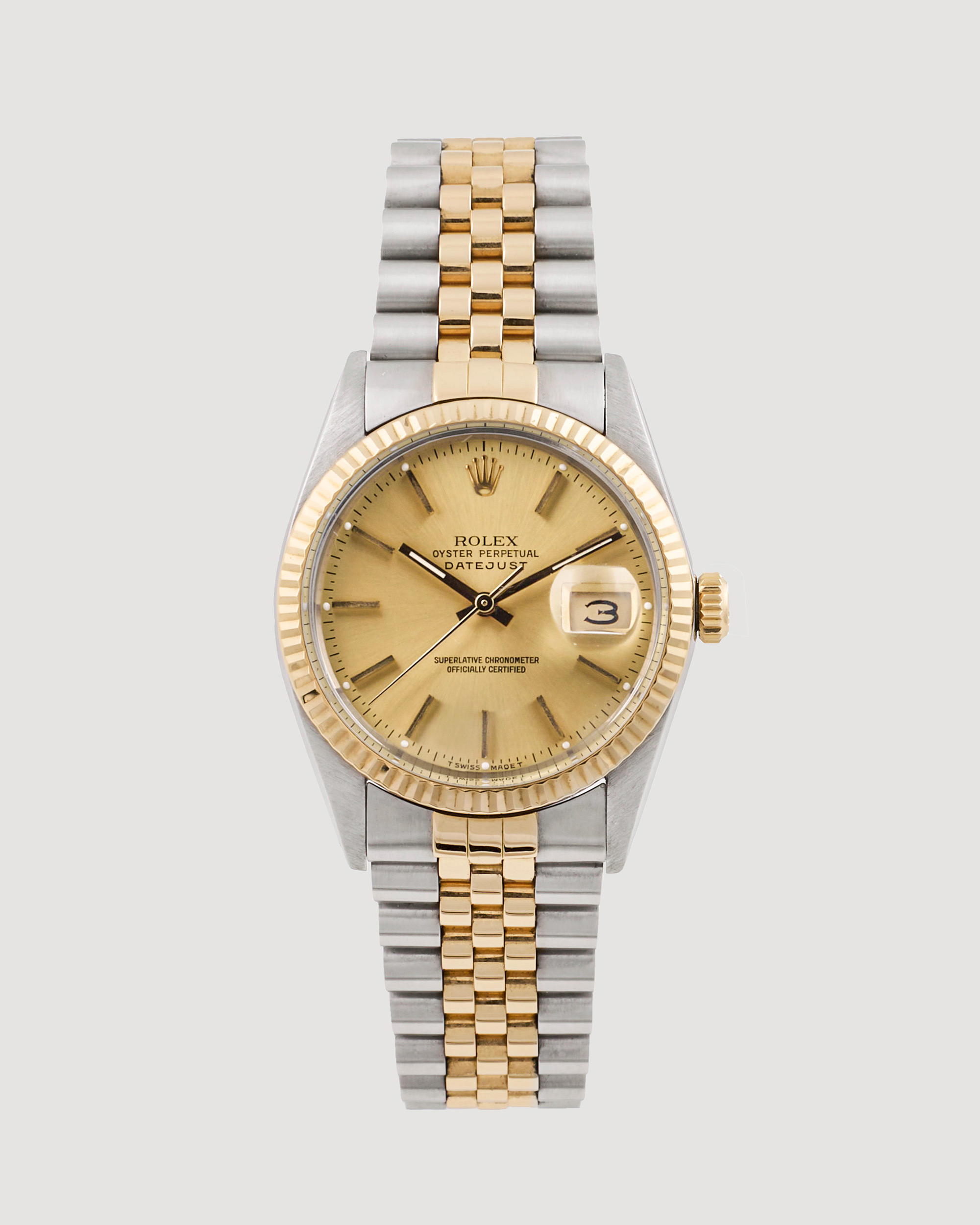 Mies | Rolex Pre-Owned Datejust 16233 G/S Silver | Rolex Pre-Owned | Datejust 16233 G/S Silver