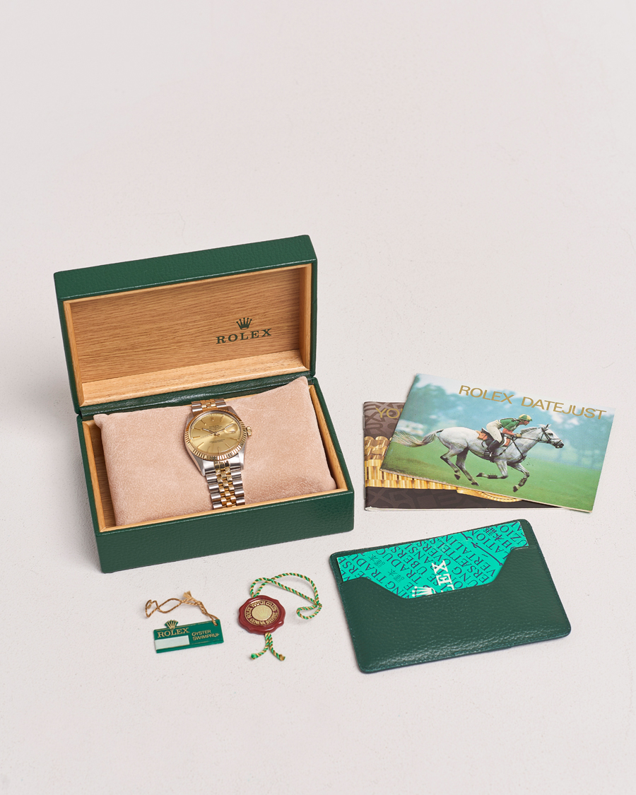 Mies | Rolex Pre-Owned Datejust 16233 G/S Silver | Rolex Pre-Owned | Datejust 16233 G/S Silver