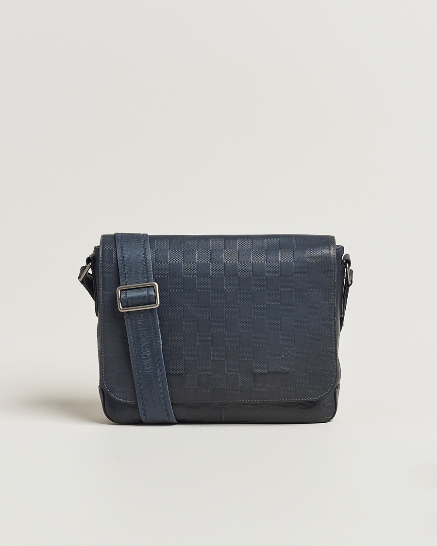 Mies | Louis Vuitton Pre-Owned District PM Messenger Bag Damier Infini | Louis Vuitton Pre-Owned | District PM Messenger Bag Damier Infini