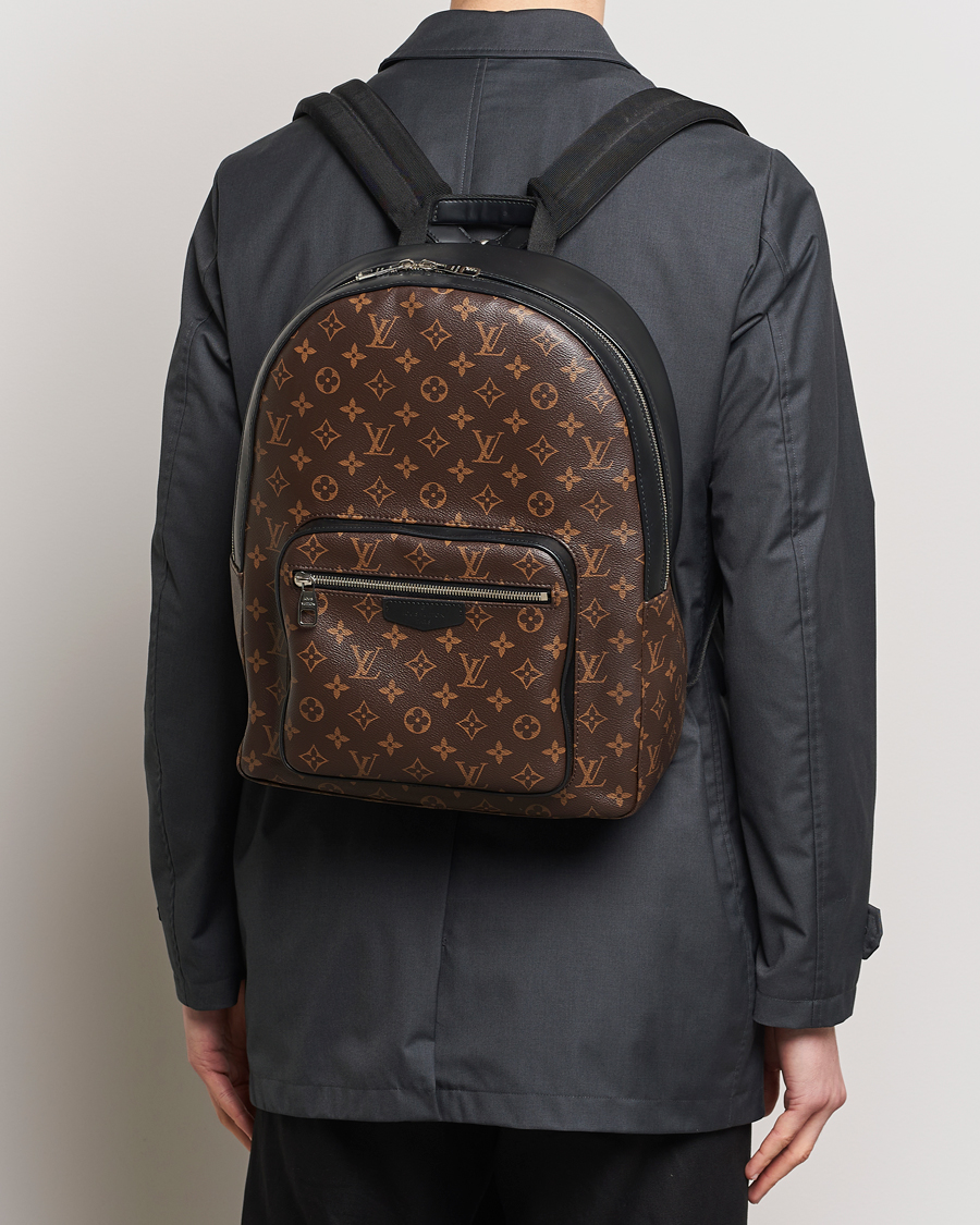 Mies | Pre-Owned & Vintage Bags | Louis Vuitton Pre-Owned | Josh Macassar Backpack Monogram 