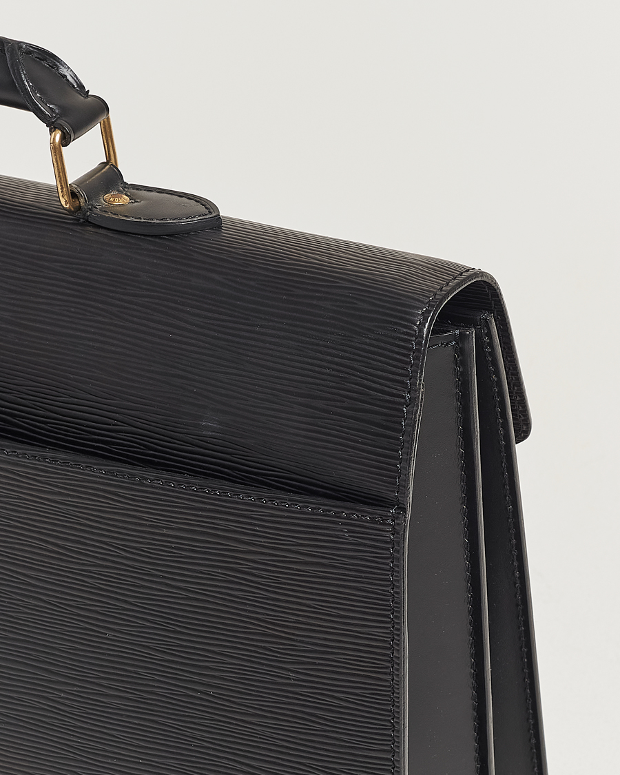 Mies | Louis Vuitton Pre-Owned Serviette Conseiller EPI Leather Briefcase | Louis Vuitton Pre-Owned | Serviette Conseiller EPI Leather Briefcase