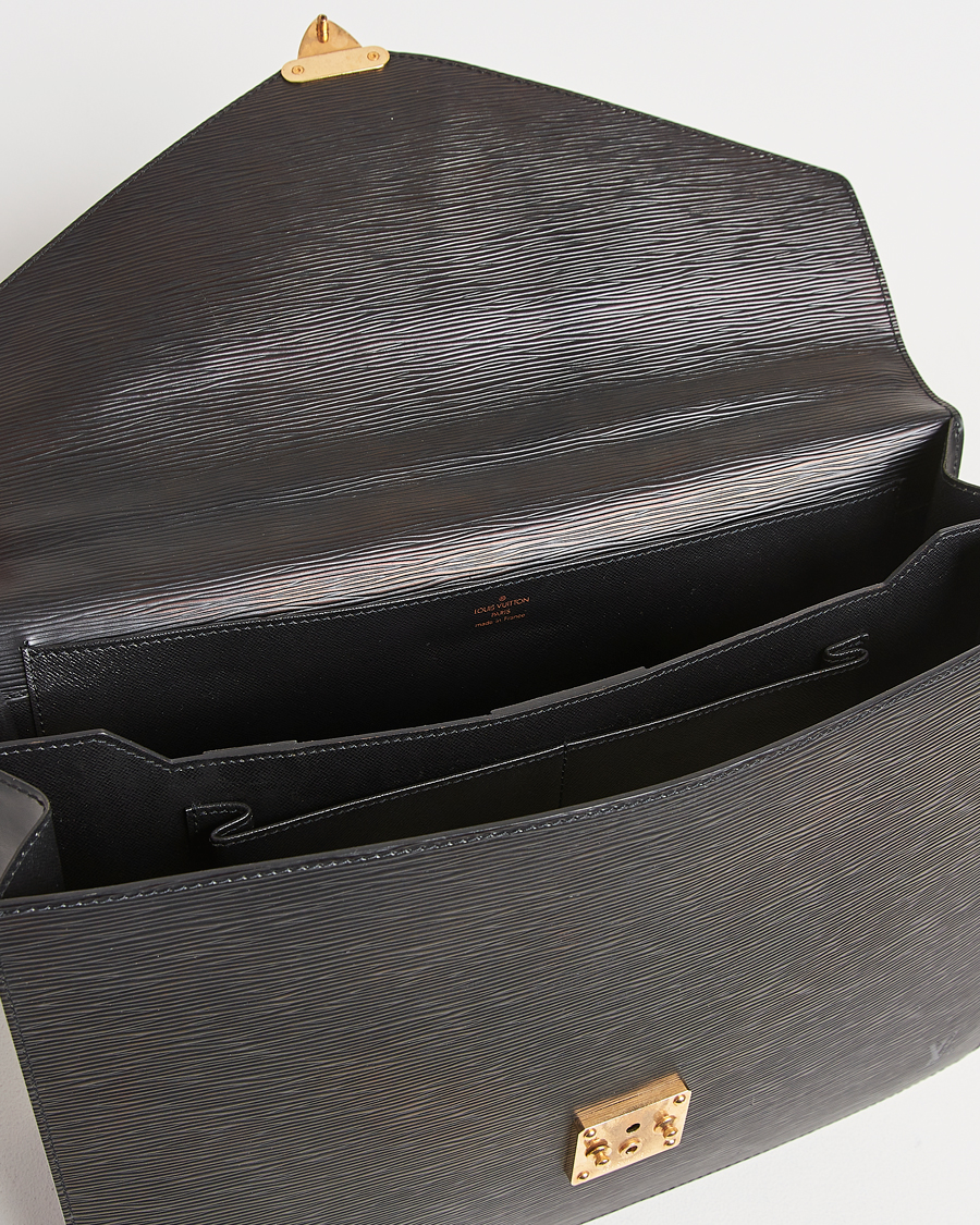 Mies | Louis Vuitton Pre-Owned Serviette Conseiller EPI Leather Briefcase | Louis Vuitton Pre-Owned | Serviette Conseiller EPI Leather Briefcase
