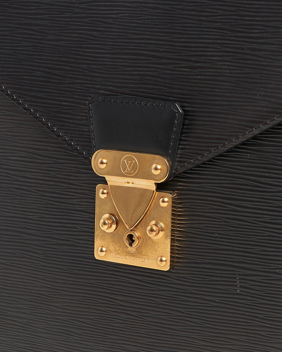 Mies | Louis Vuitton Pre-Owned Serviette Conseiller EPI Leather Briefcase | Louis Vuitton Pre-Owned | Serviette Conseiller EPI Leather Briefcase