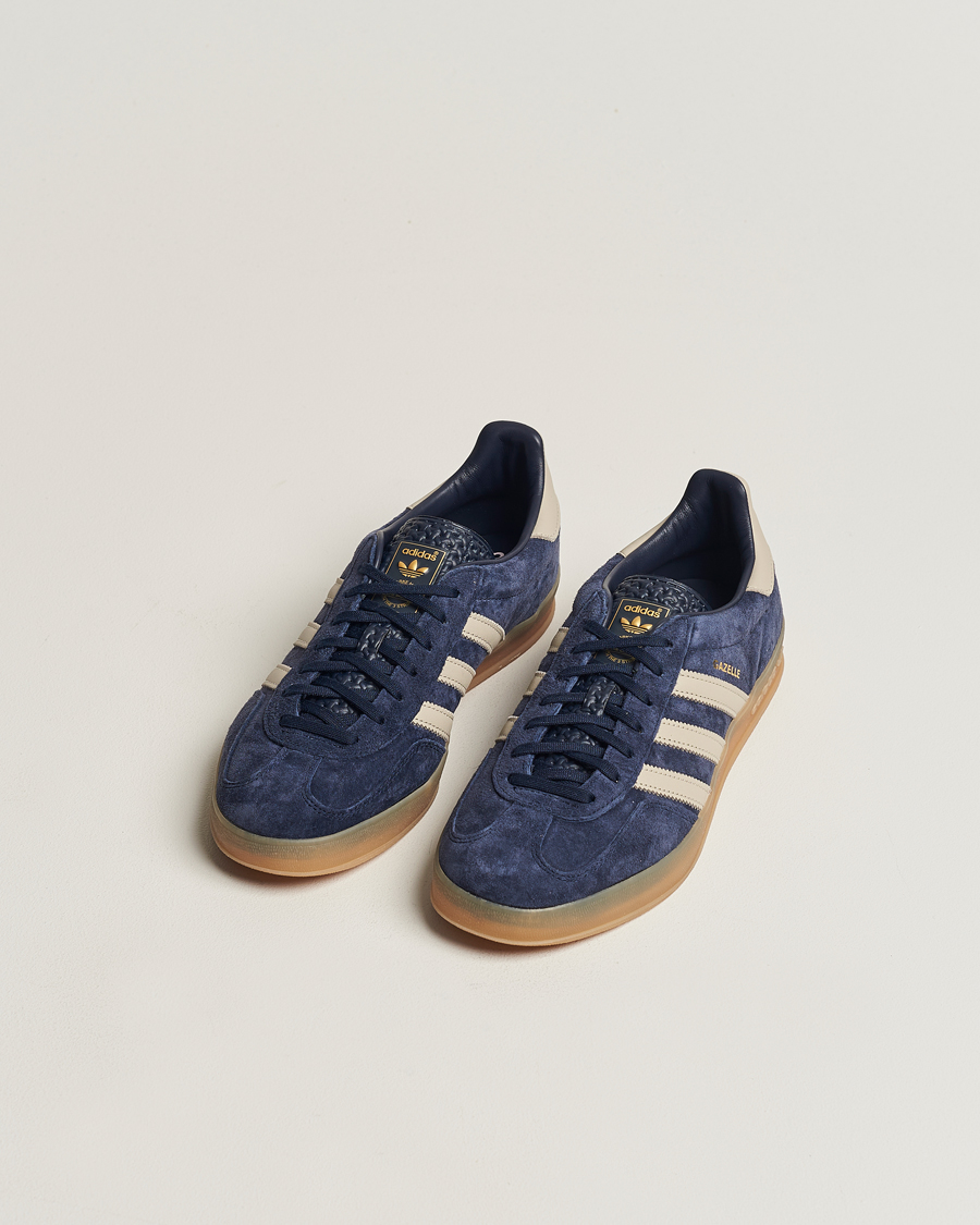 Mies | Mokkakengät | adidas Originals | Gazelle Indoor Sneaker Blue/Beige