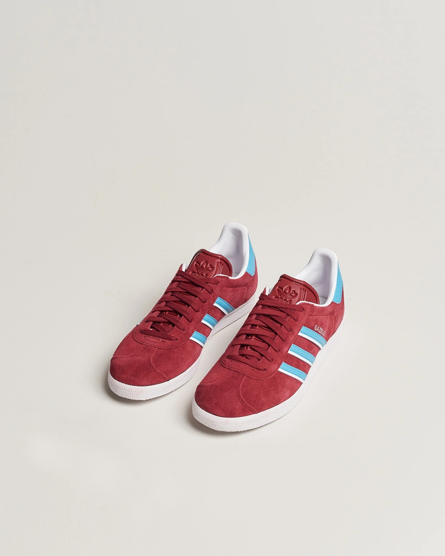 Mies | Tennarit | adidas Originals | Gazelle Sneaker Burgundy/Blue
