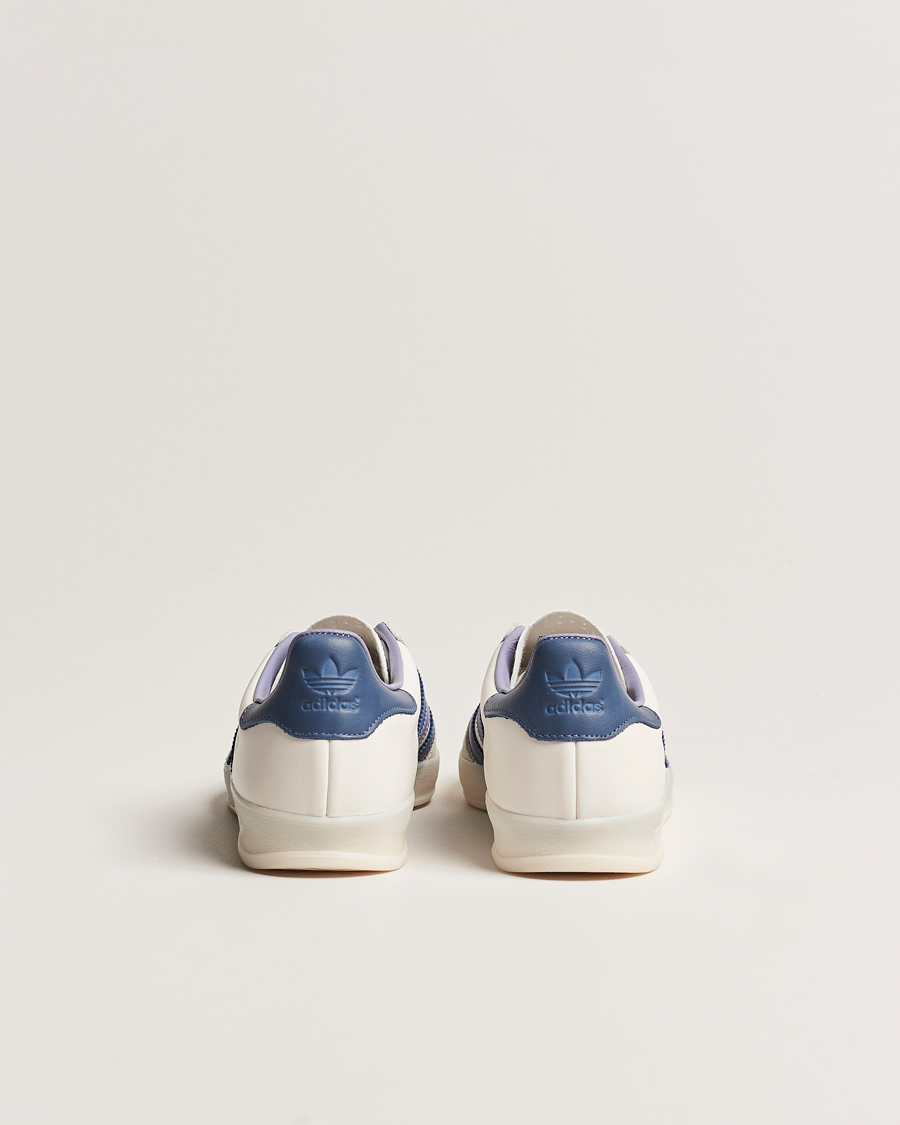 Mies | adidas Originals Gazelle Indoor Sneaker White/Blue | adidas Originals | Gazelle Indoor Sneaker White/Blue