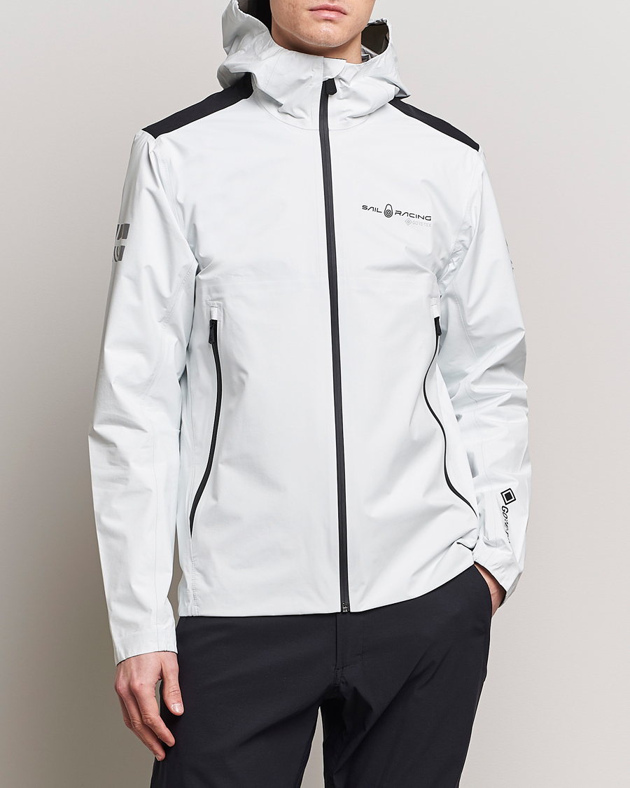 Mies | Takit | Sail Racing | Spray Gore-Tex Hooded Jacket Storm White