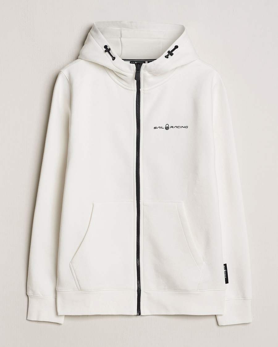 Mies | Puserot | Sail Racing | Bowman Full Zip Hoodie Storm White