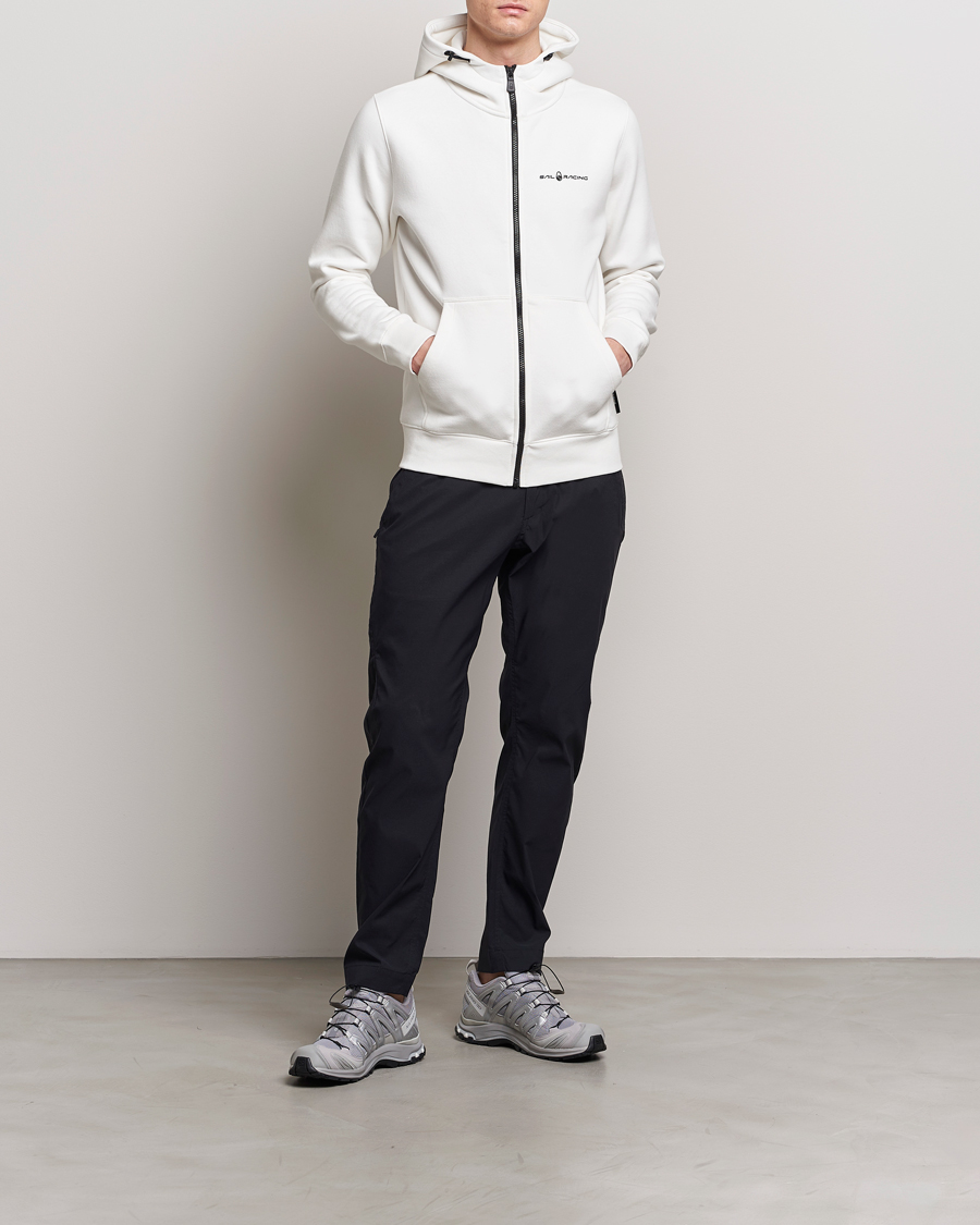 Mies | Puserot | Sail Racing | Bowman Full Zip Hoodie Storm White