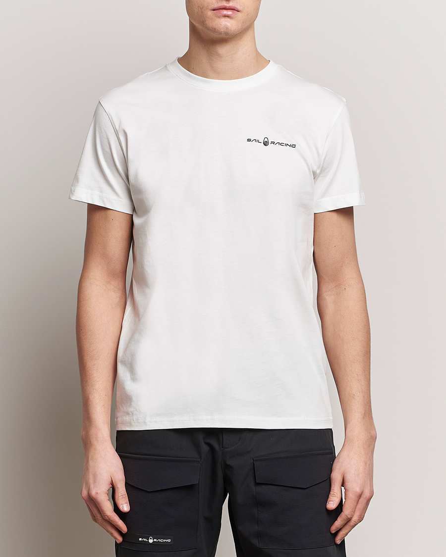 Mies | T-paidat | Sail Racing | Bowman Crew Neck T-Shirt Storm White