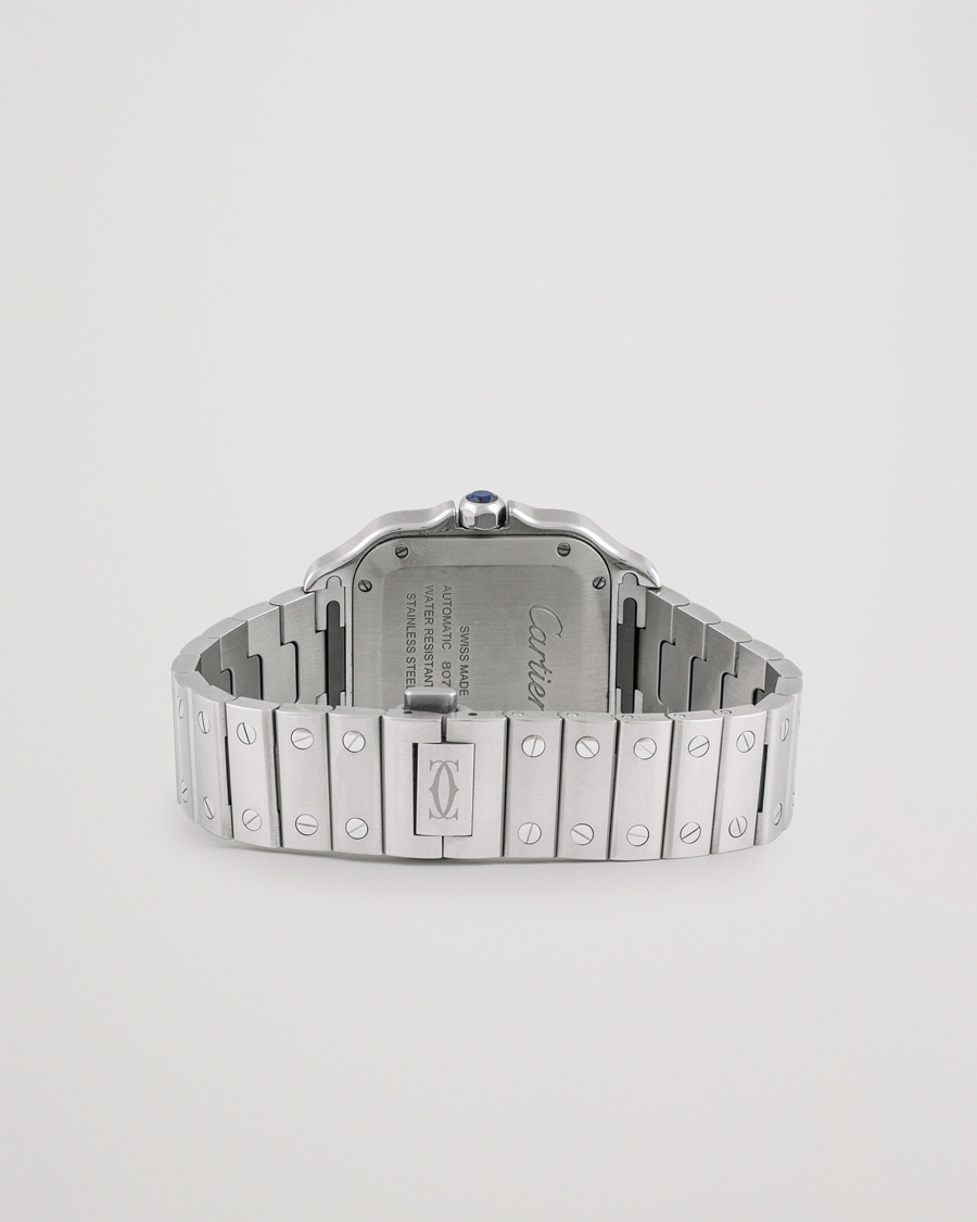 Mies | Cartier Pre-Owned Santos De Cartier Steel WSSA0029 Silver | Cartier Pre-Owned | Santos De Cartier Steel WSSA0029 Silver