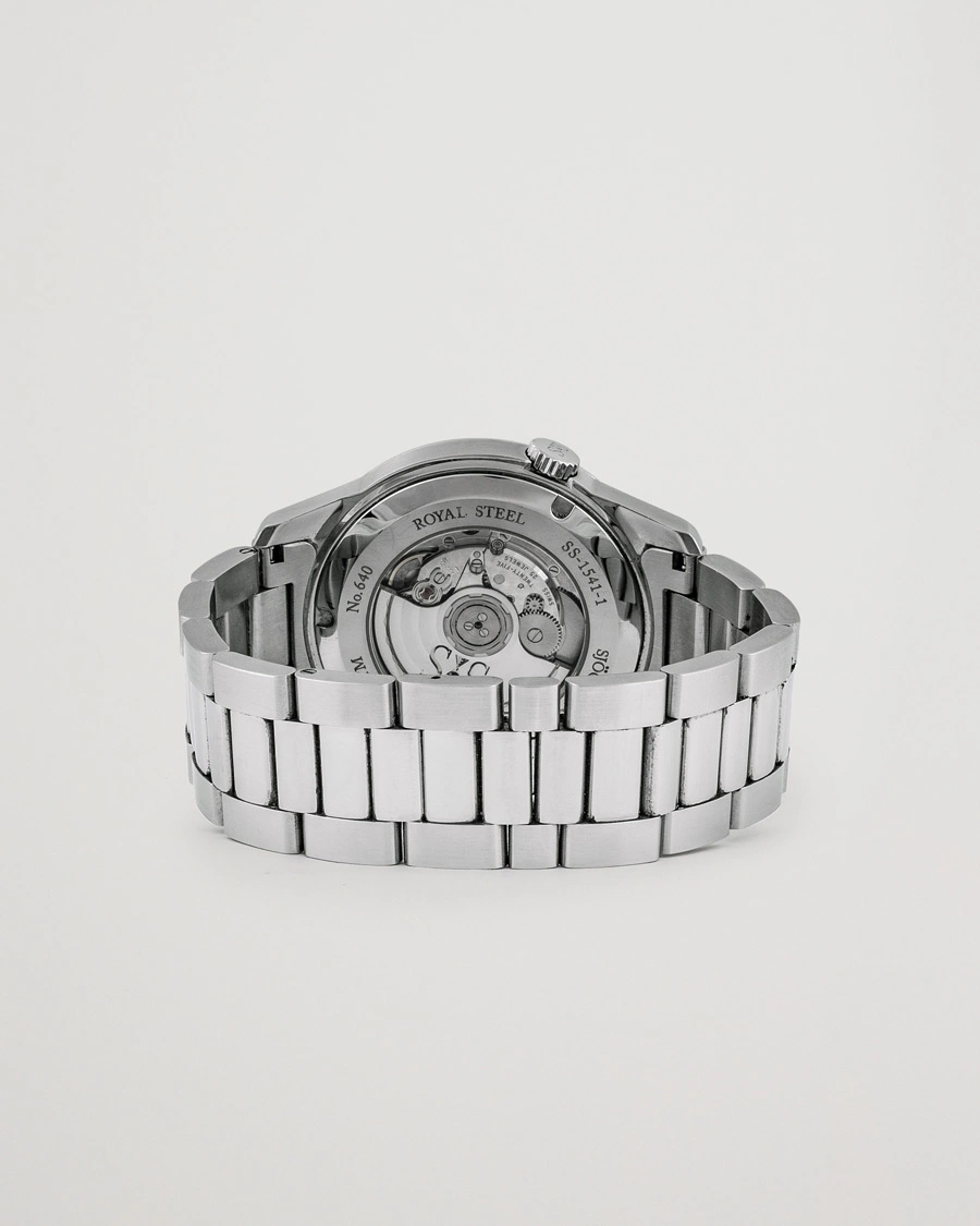 Käytetty | Pre-Owned & Vintage Watches | Sjöö Sandström Pre-Owned | Royal Steel Classic 41mm  Silver