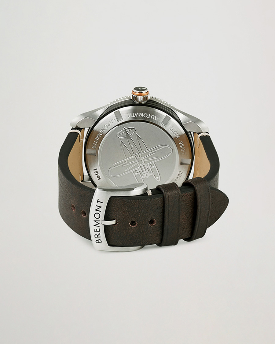 Mies | Bremont Pre-Owned S301 Supermarine 40mm Black Dial Silver | Bremont Pre-Owned | S301 Supermarine 40mm Black Dial Silver
