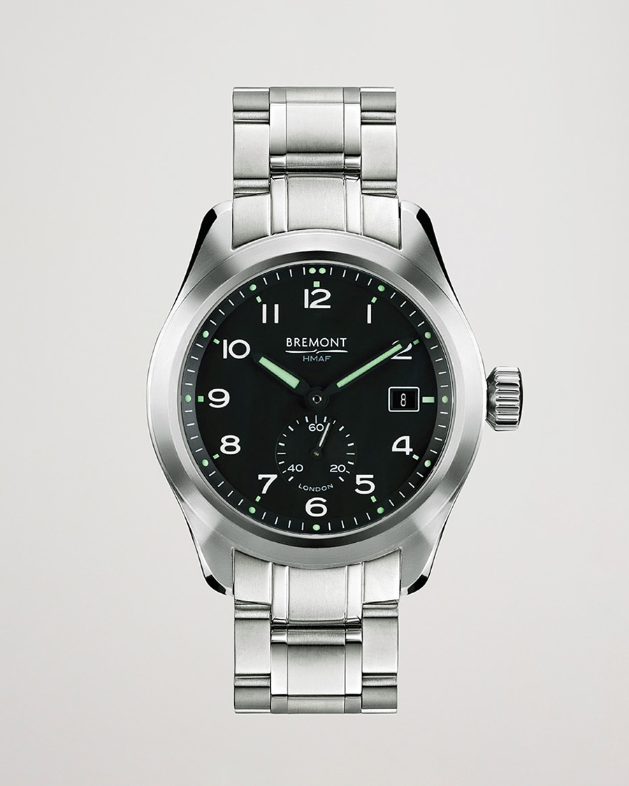 Mies | Bremont Pre-Owned Broadsword 40mm Steel Bracelet Black Dial Silver | Bremont Pre-Owned | Broadsword 40mm Steel Bracelet Black Dial Silver