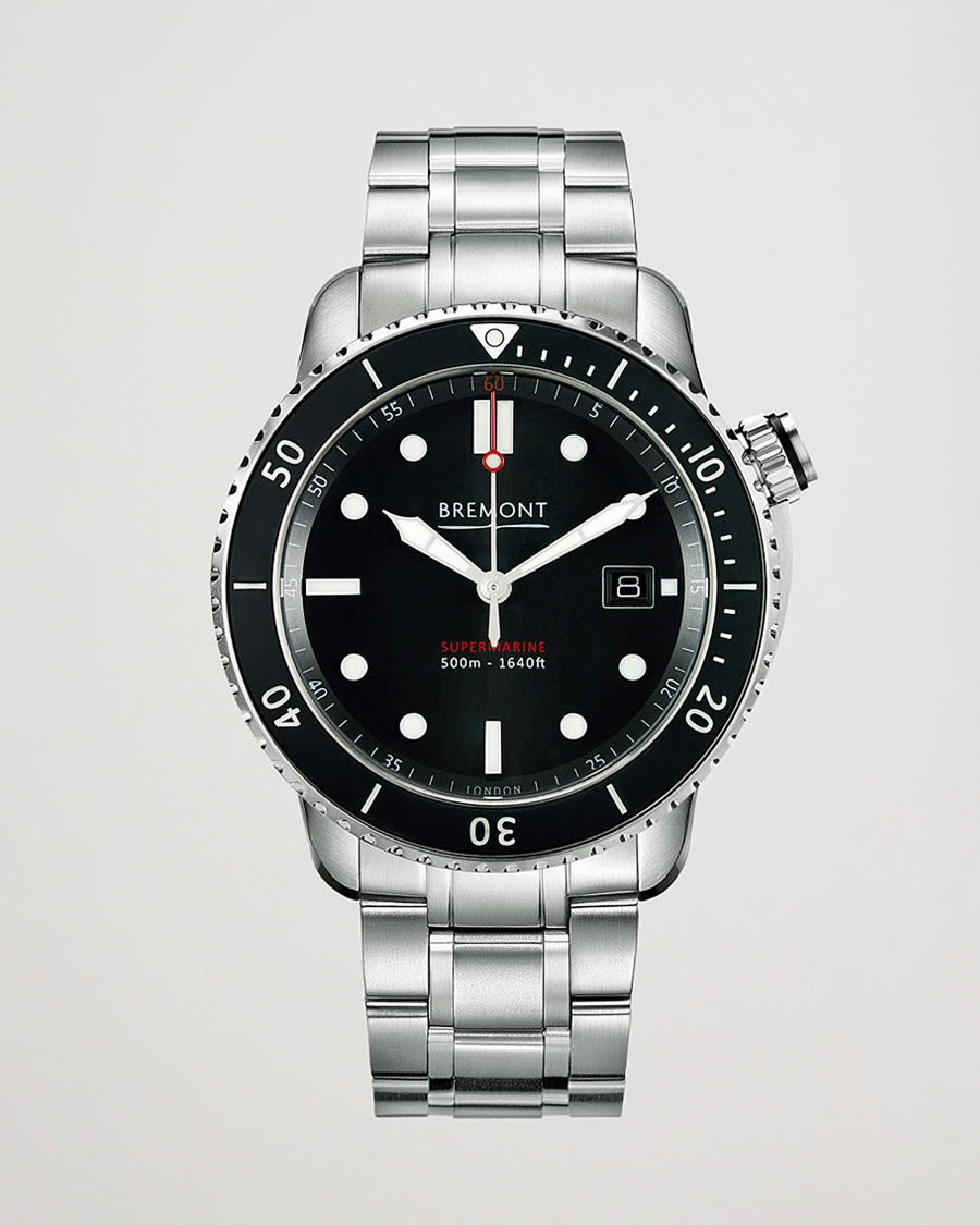 Mies | Bremont Pre-Owned S500 Supermarine 43mm Steel Bracelet Silver | Bremont Pre-Owned | S500 Supermarine 43mm Steel Bracelet Silver