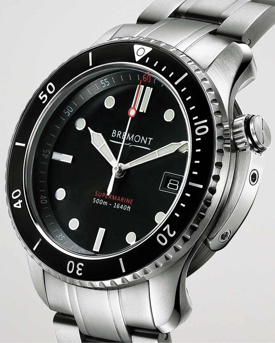 Mies | Bremont Pre-Owned S500 Supermarine 43mm Steel Bracelet Silver | Bremont Pre-Owned | S500 Supermarine 43mm Steel Bracelet Silver
