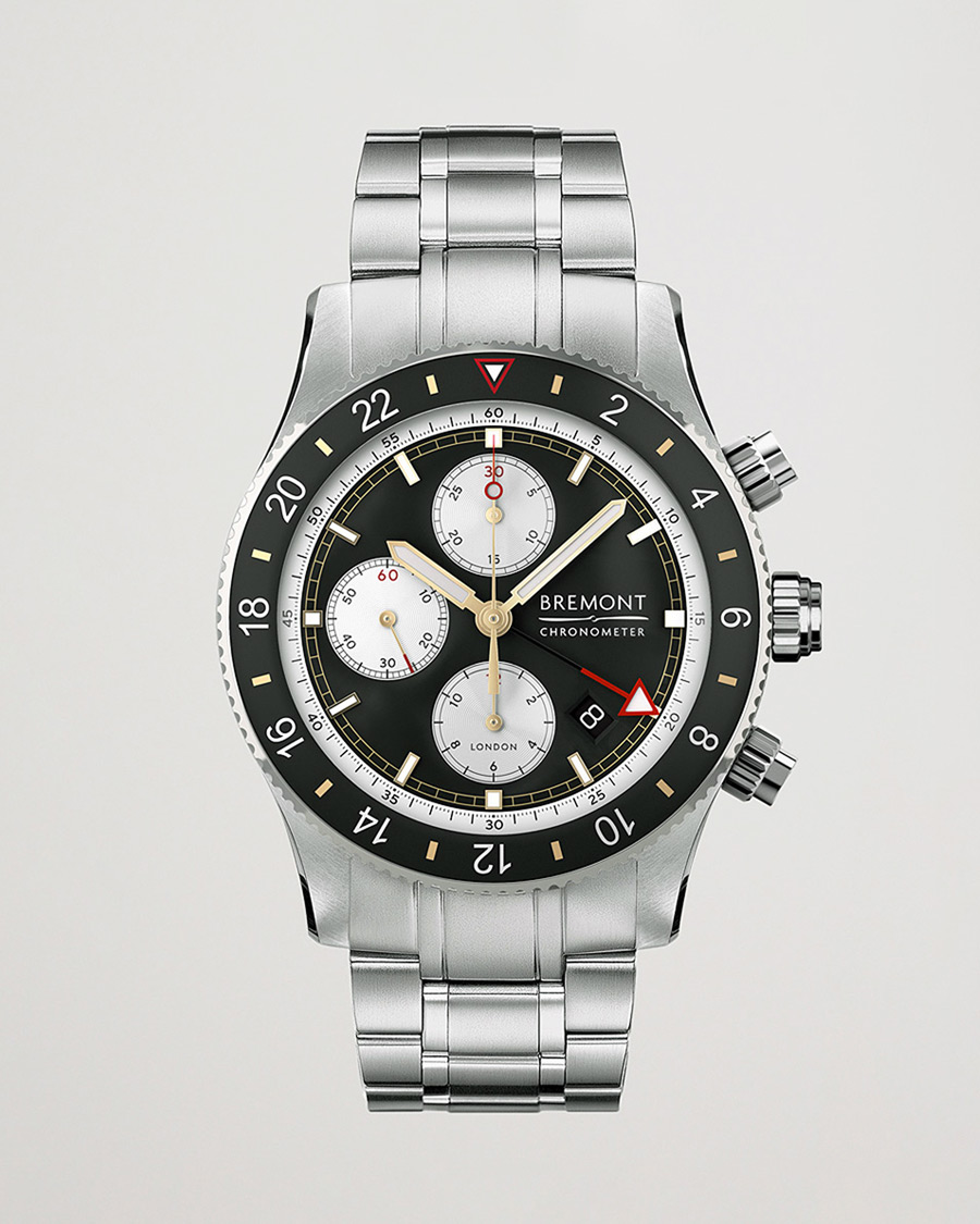 Mies | Bremont Pre-Owned Supermarine Chronograph 43mm Black Dial Silver | Bremont Pre-Owned | Supermarine Chronograph 43mm Black Dial Silver