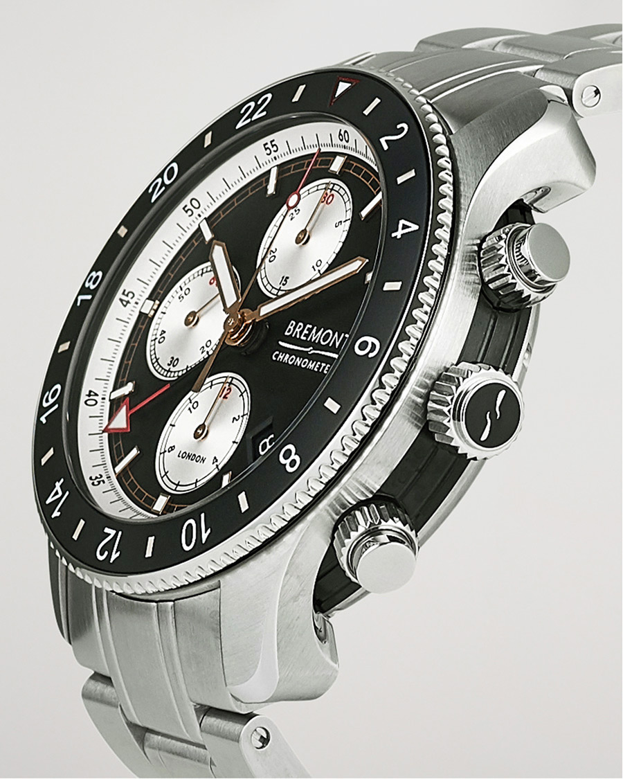 Mies | Bremont Pre-Owned Supermarine Chronograph 43mm Black Dial Silver | Bremont Pre-Owned | Supermarine Chronograph 43mm Black Dial Silver
