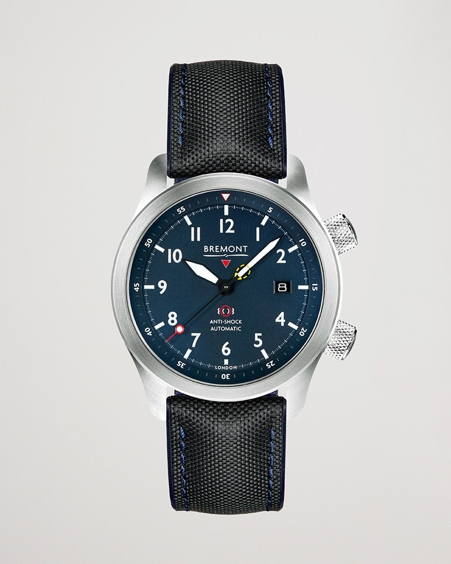 Mies | Bremont Pre-Owned MBII Pilot Watch 43mm Blue Dial Silver | Bremont Pre-Owned | MBII Pilot Watch 43mm Blue Dial Silver