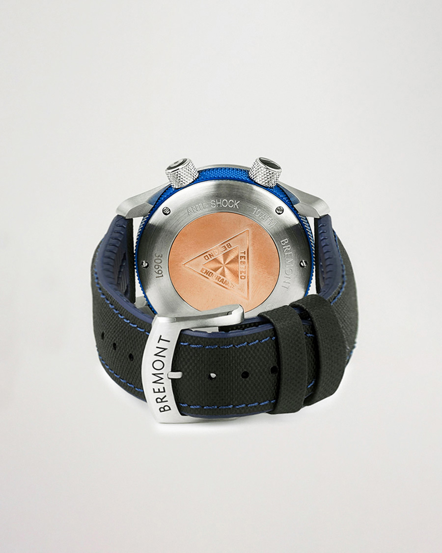 Mies | Bremont Pre-Owned MBII Pilot Watch 43mm Blue Dial Silver | Bremont Pre-Owned | MBII Pilot Watch 43mm Blue Dial Silver