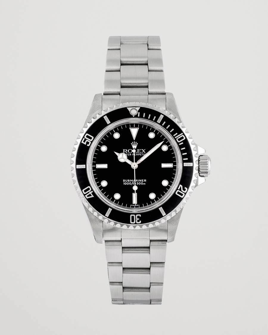 Mies | Rolex Pre-Owned Submariner 14060 Oyster Perpetual Silver | Rolex Pre-Owned | Submariner 14060 Oyster Perpetual Silver