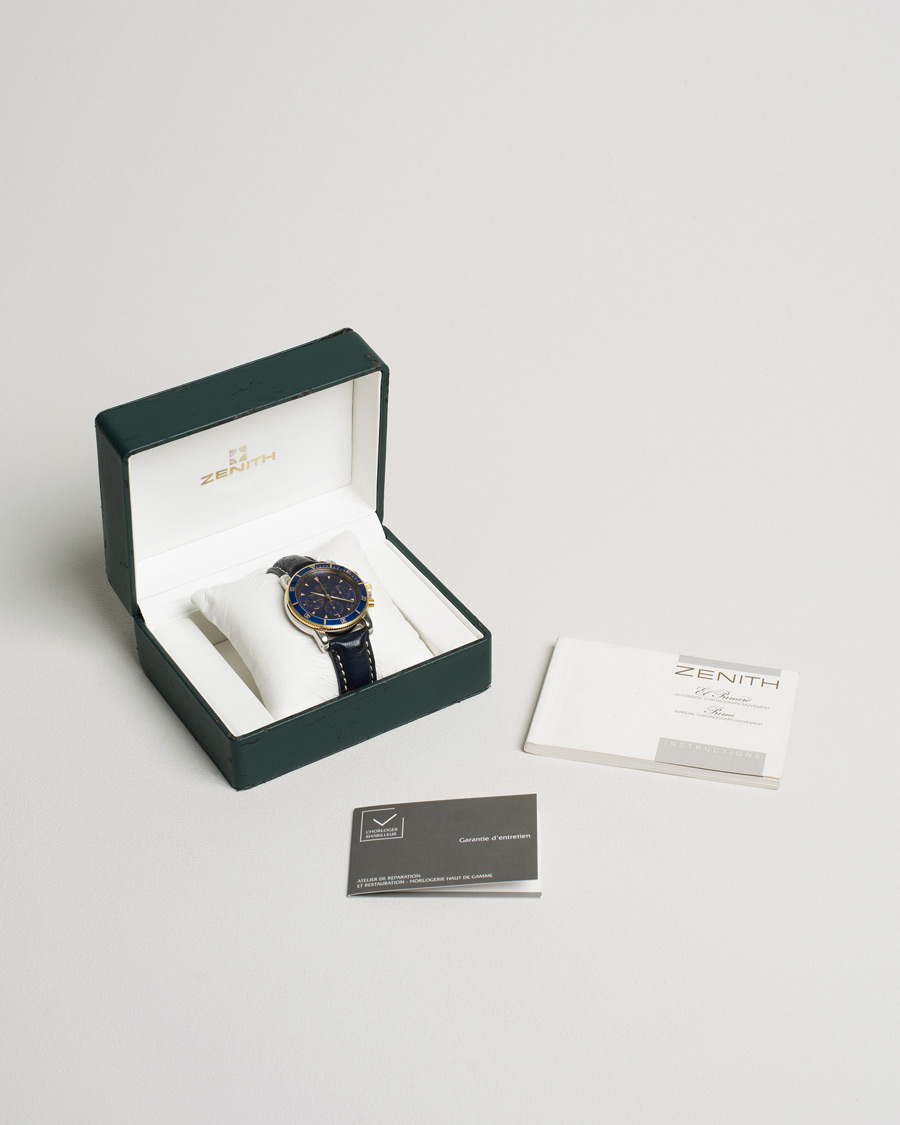 Mies | Zenith Pre-Owned El Primero Rainbow 15/53 Silver | Zenith Pre-Owned | El Primero Rainbow 15/53 Silver