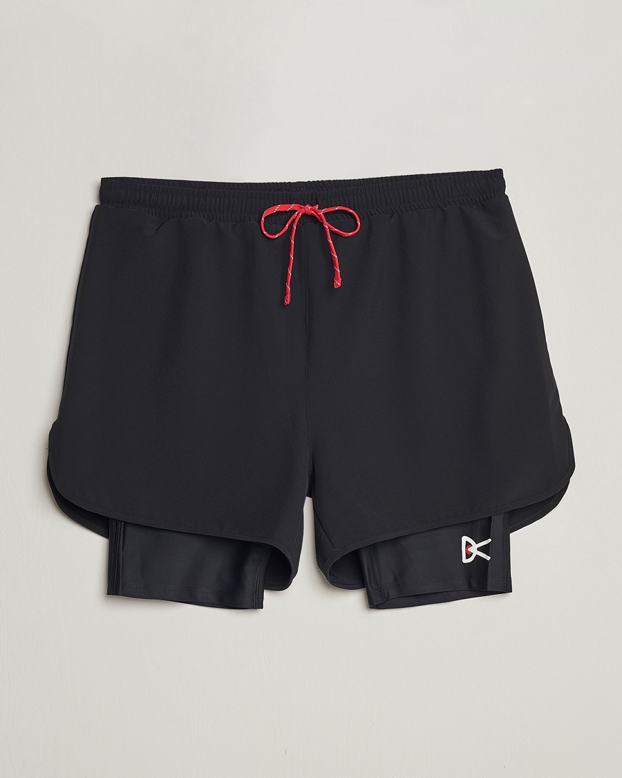 Mies | Shortsit | District Vision | Layered Trail Shorts Black