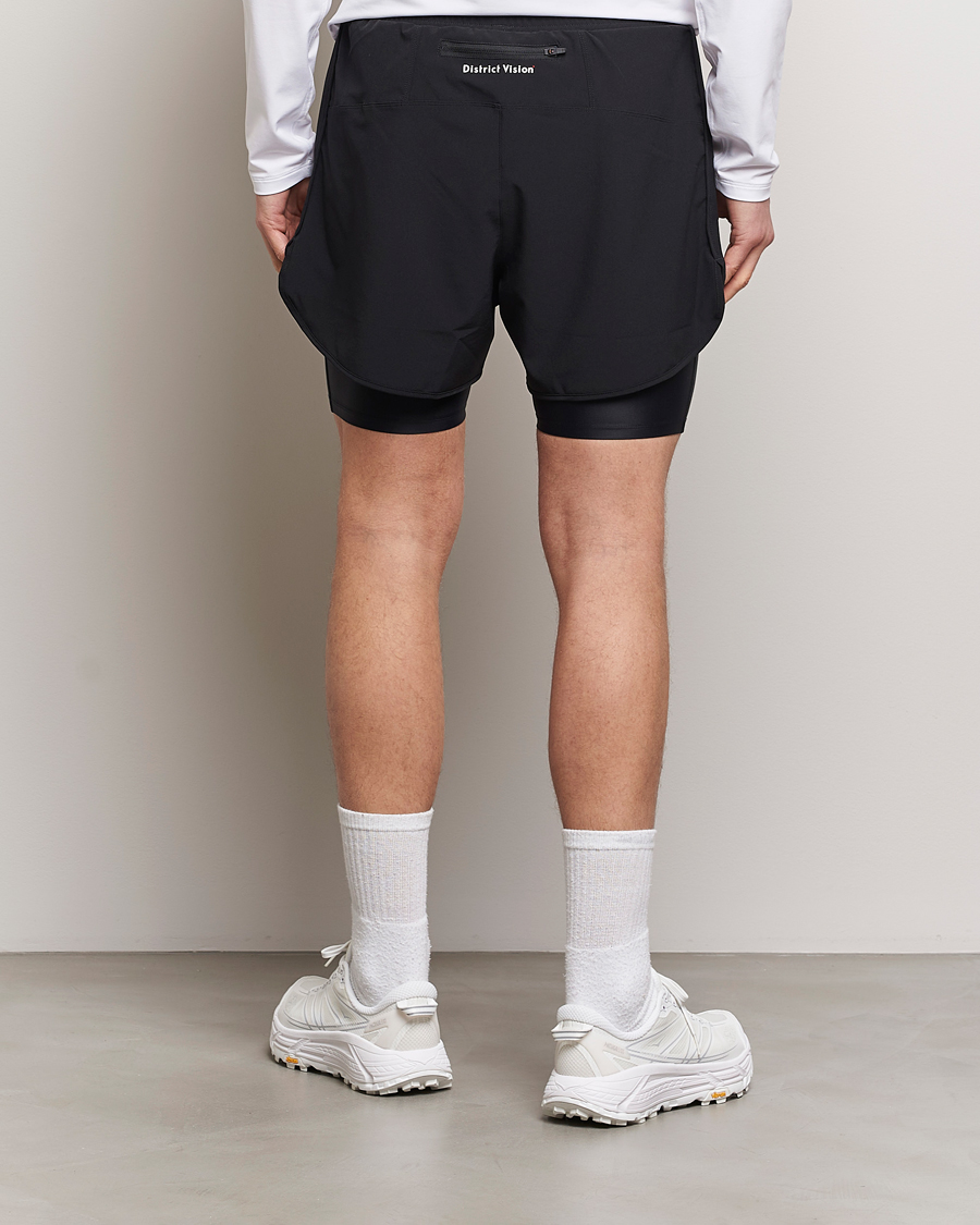 Mies | Shortsit | District Vision | Layered Trail Shorts Black