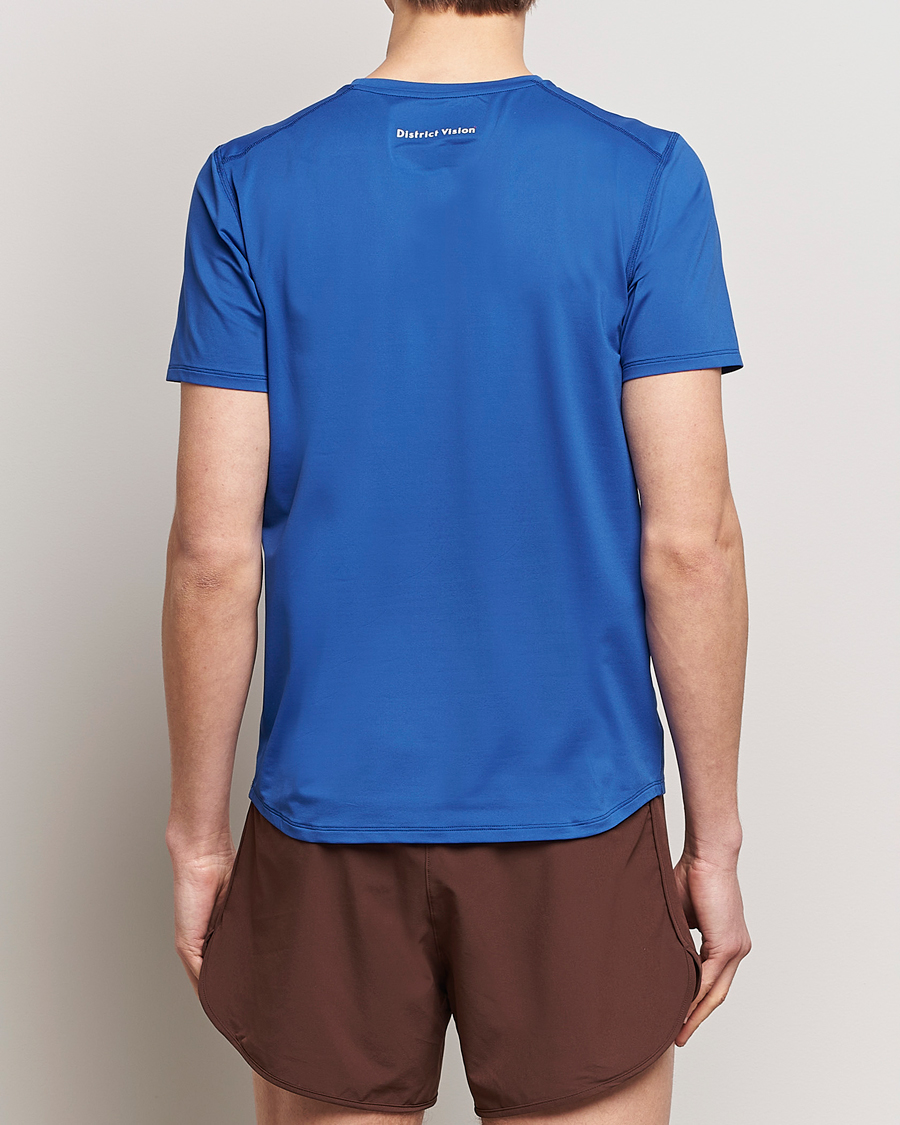 Mies | T-paidat | District Vision | Lightweight Short Sleeve T-Shirts Ocean Blue