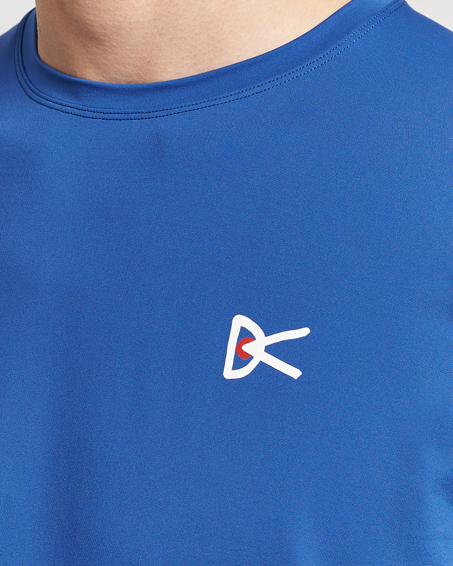 Mies | T-paidat | District Vision | Lightweight Short Sleeve T-Shirts Ocean Blue