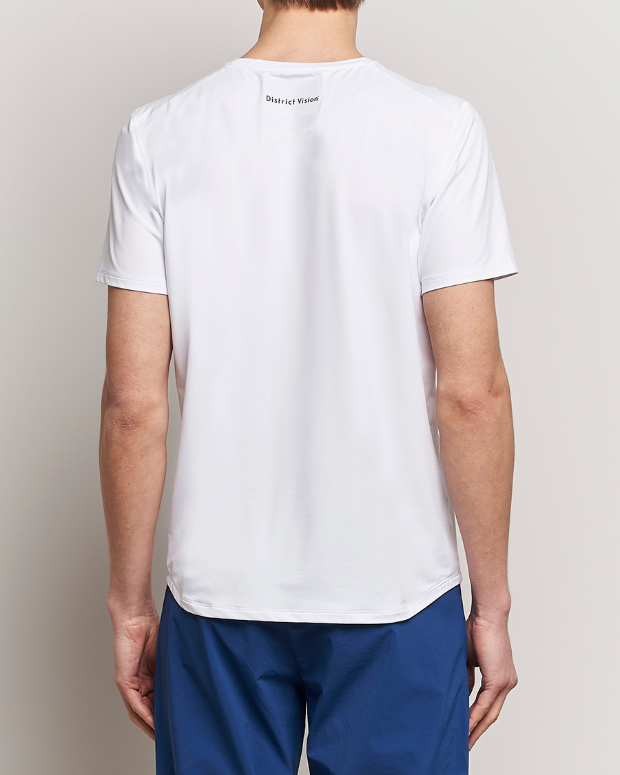 Mies | T-paidat | District Vision | Lightweight Short Sleeve T-Shirts White