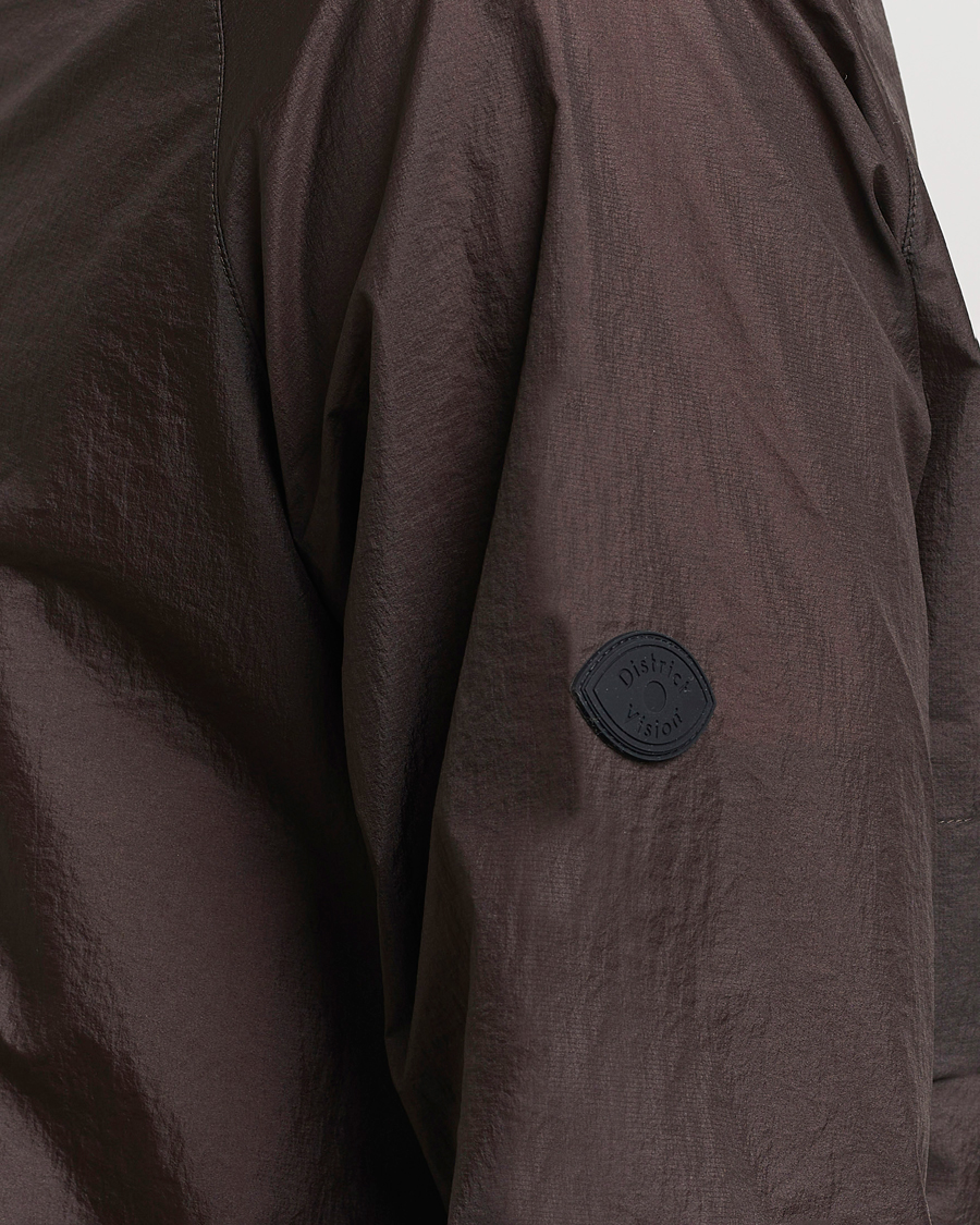 Mies | Takit | District Vision | Ultralight Packable DWR Wind Jacket Cacao