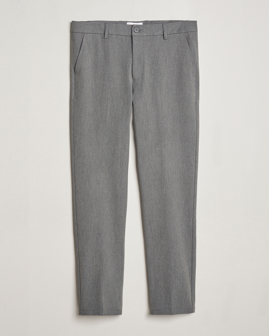 Mies | Housut | LES DEUX | Como Reg Suit Pants Grey Melange