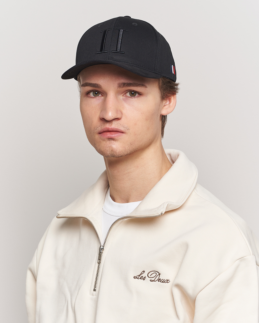 Mies | Päähineet | LES DEUX | Baseball Cap Suede II Black