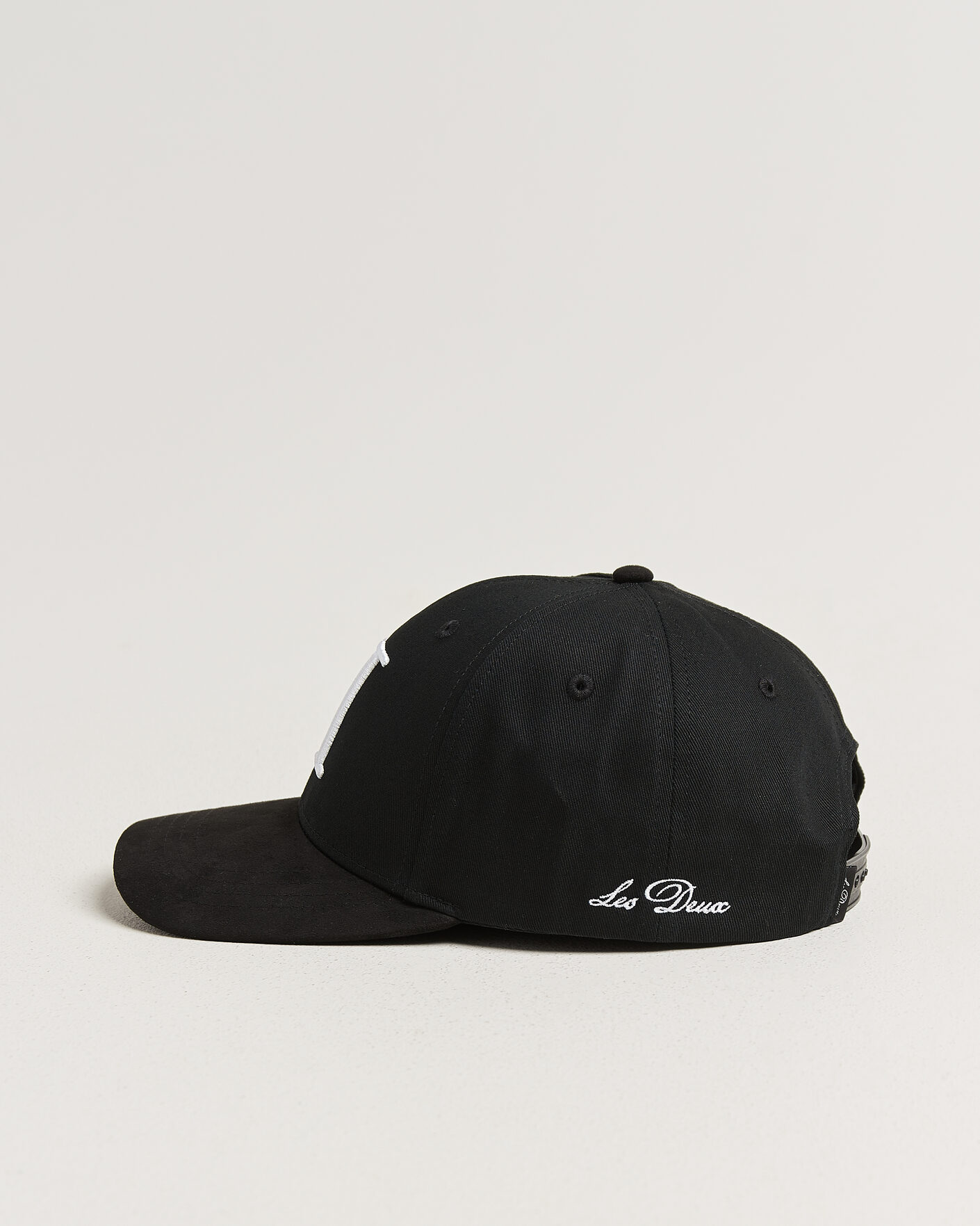 Mies | Päähineet | LES DEUX | Baseball Cap Suede II Black/White