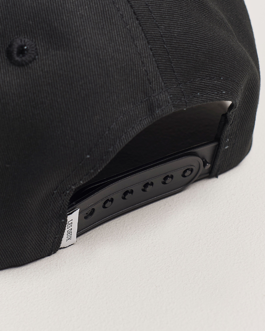 Mies | Päähineet | LES DEUX | Baseball Cap Suede II Black/White