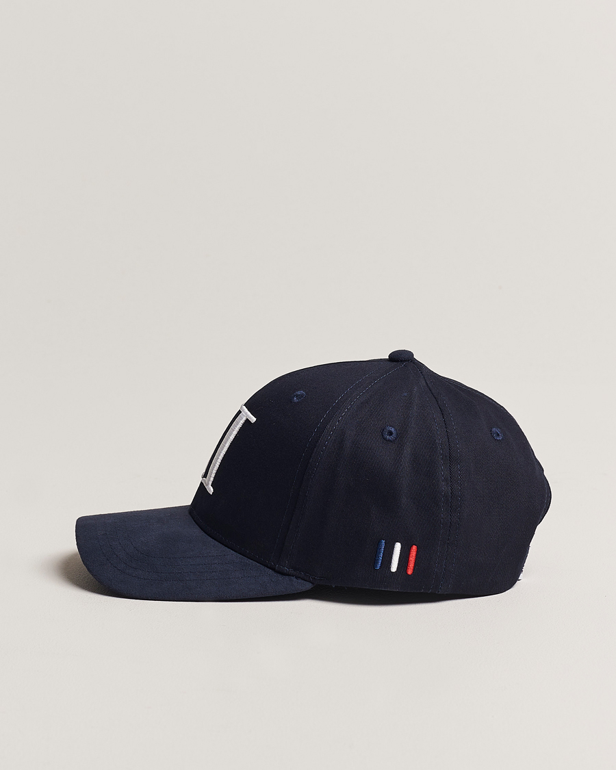 Mies | Päähineet | LES DEUX | Baseball Cap Suede II Dark Navy
