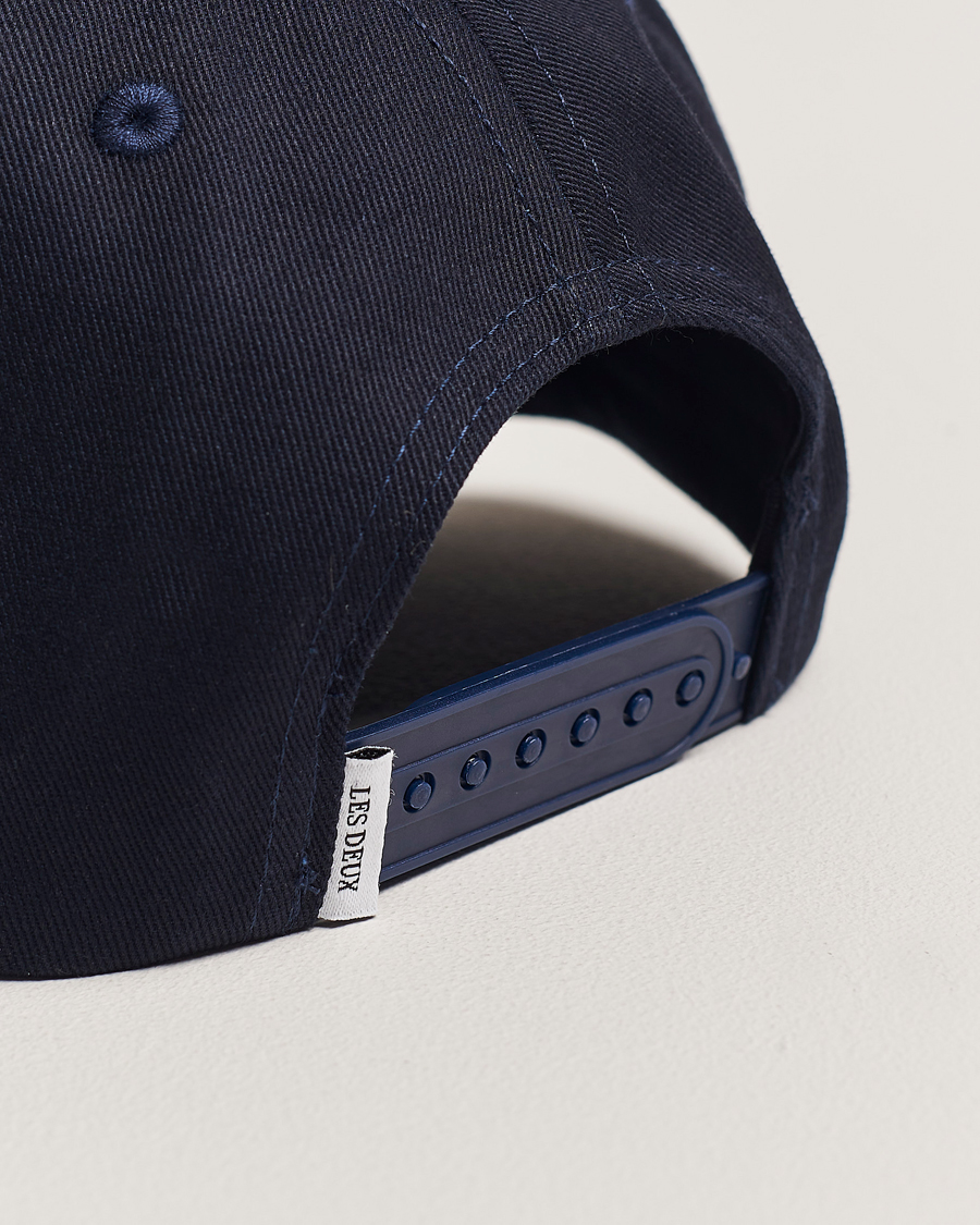 Mies | Päähineet | LES DEUX | Baseball Cap Suede II Dark Navy