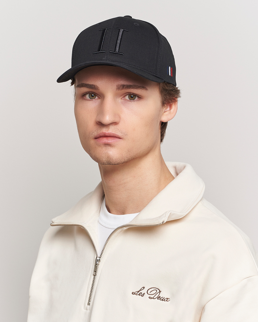 Mies | Päähineet | LES DEUX | Encore Organic Cotton Baseball Cap II Black