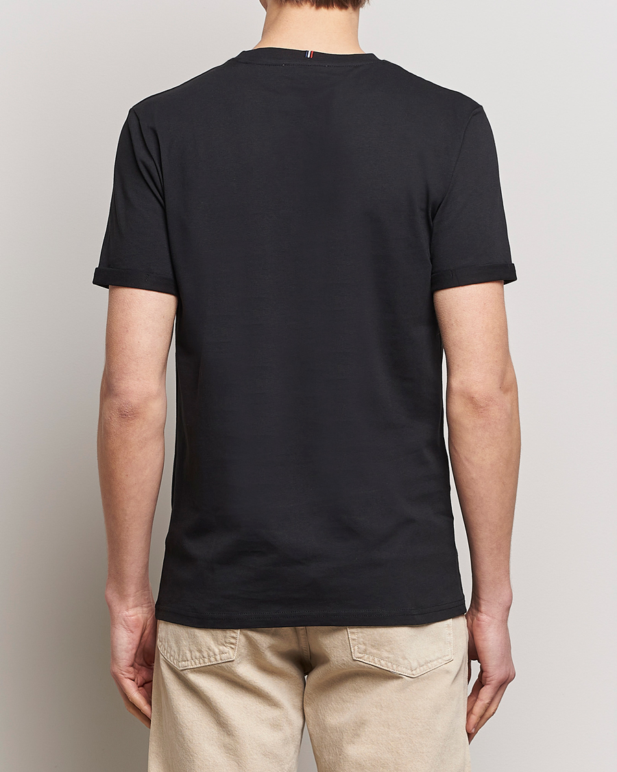 Mies | T-paidat | LES DEUX | Nørregaard Cotton T-Shirt Black